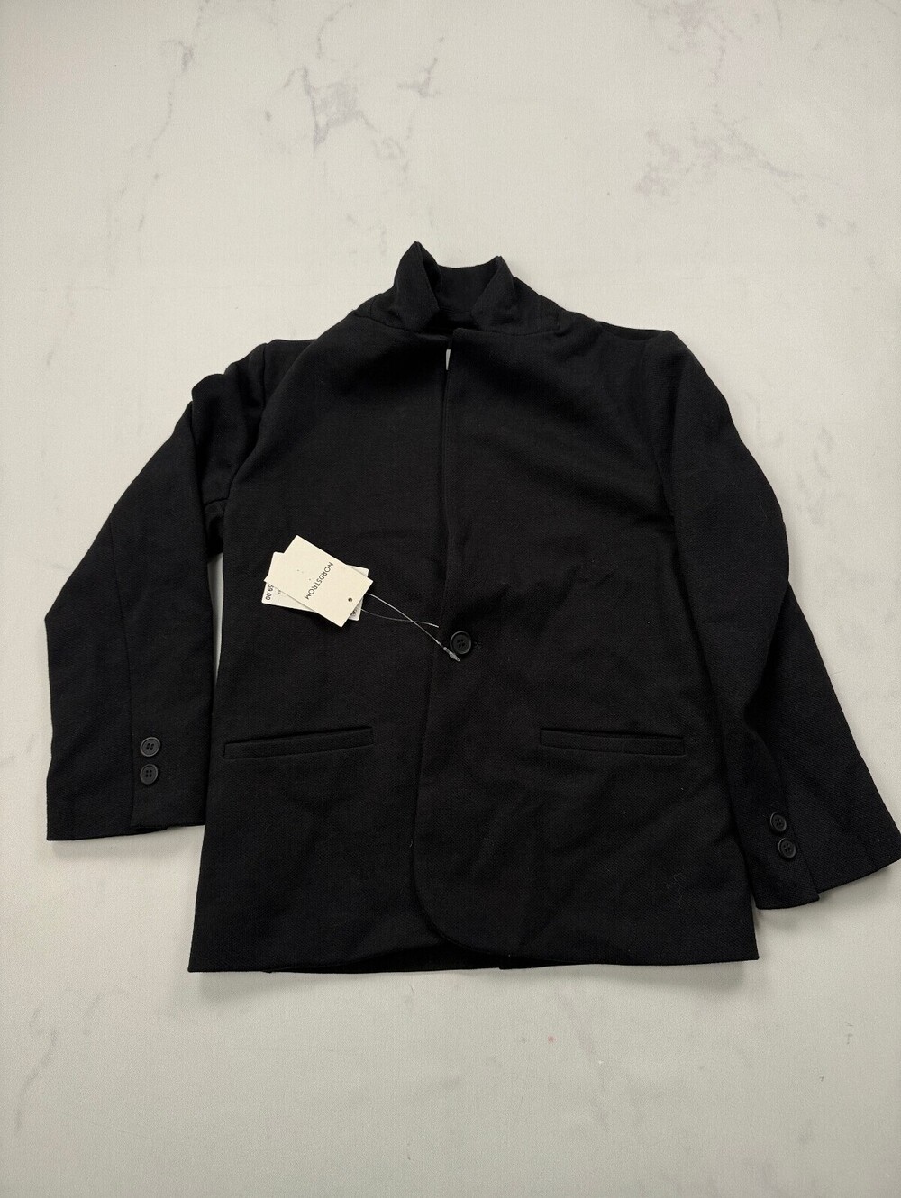 Nordstrom Blazer Black Contemporary Tailored - Boys S
